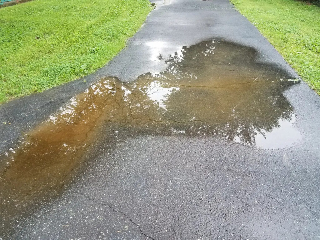 sign you need Driveway Drainage Solutions